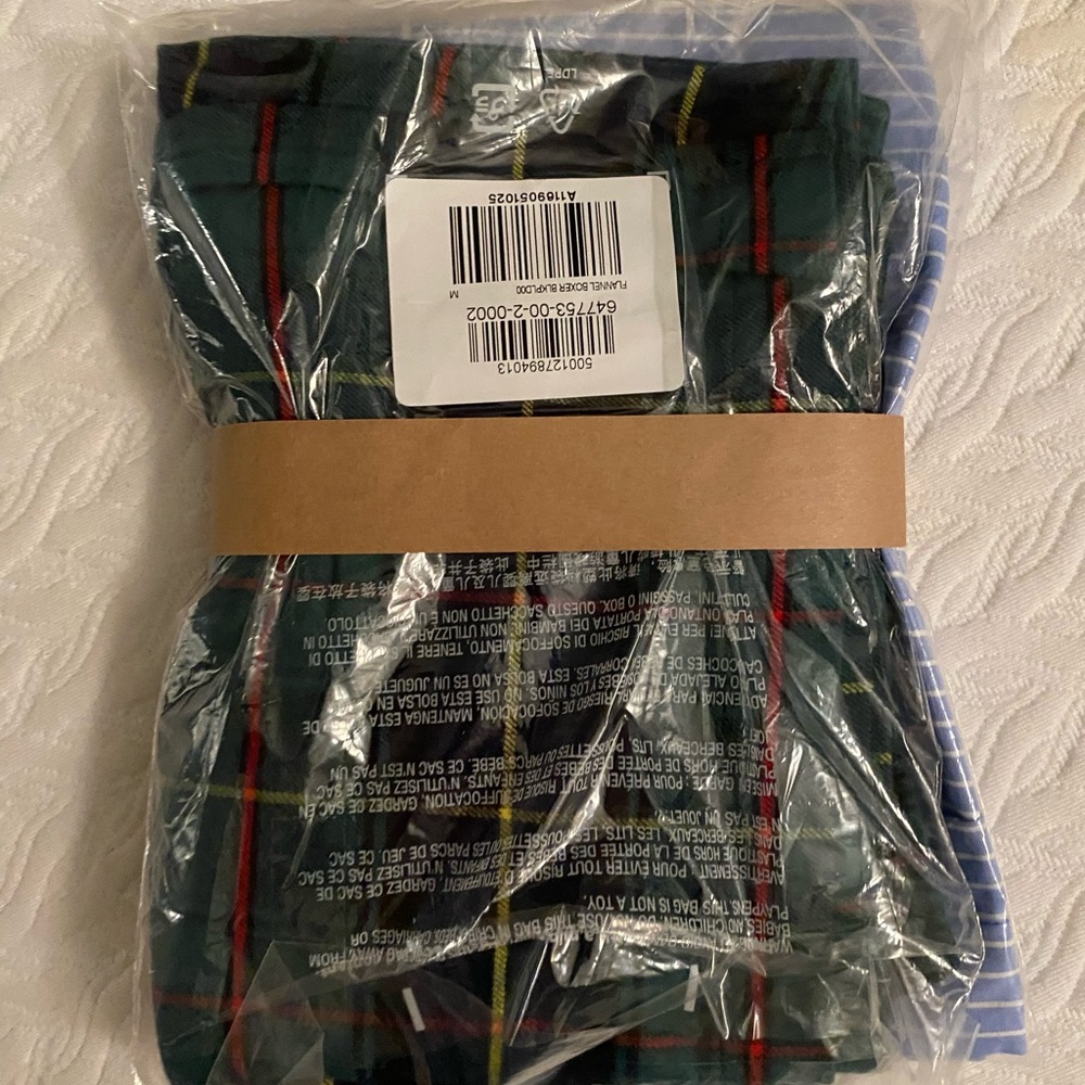 J Crew, size Med, cotton boxer set.
